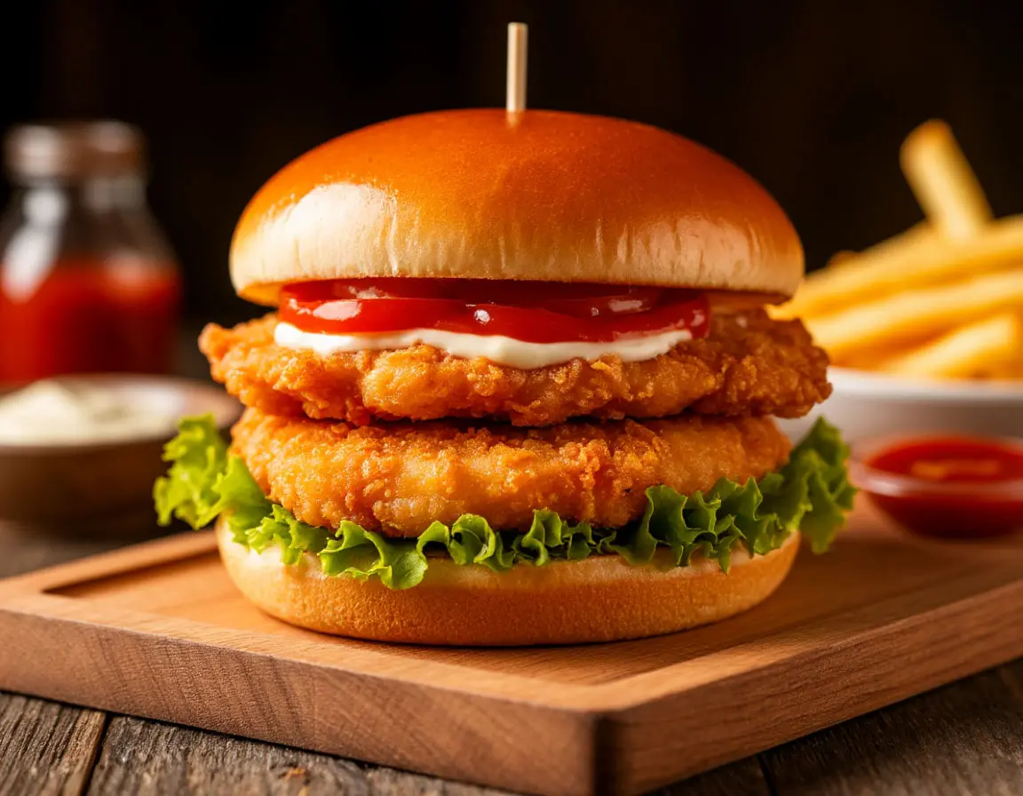 Hamburguesa Crujiente