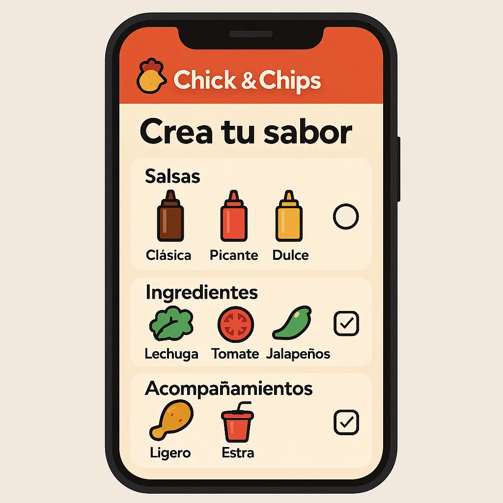 App Customization Interface